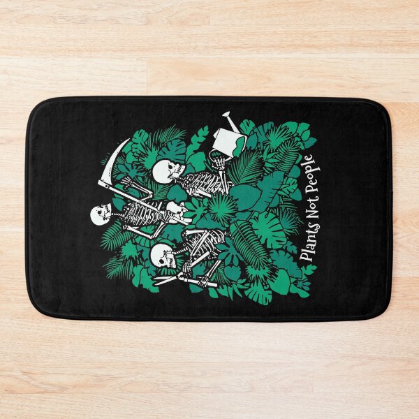 Item preview, Plants Not People Introvert Goth Gardener Skeleton Halloween designed and sold by GrandeDuc.