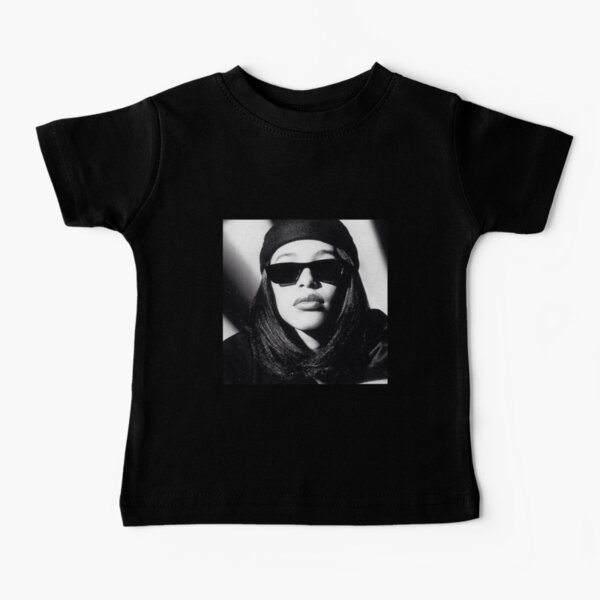 Aaliyah Black and White Baby T-Shirt