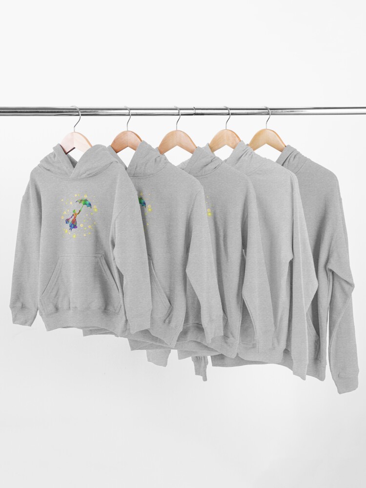 Alternate view of Mary Poppins- The Magical Nanny Kids Pullover Hoodie