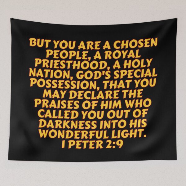 Item preview, Bible Verse 1 Peter 2:9 designed and sold by Prayingwarrior.