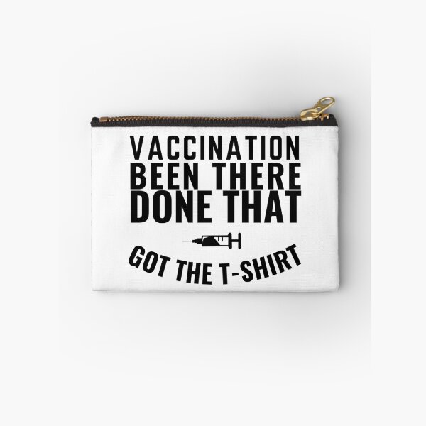 Artikelvorschau, Ich bin geimpft worden - war dort getan, das das T-Shirt bekam, geimpfter Scheck lustig entworfen und verkauft von ladylaughprints.