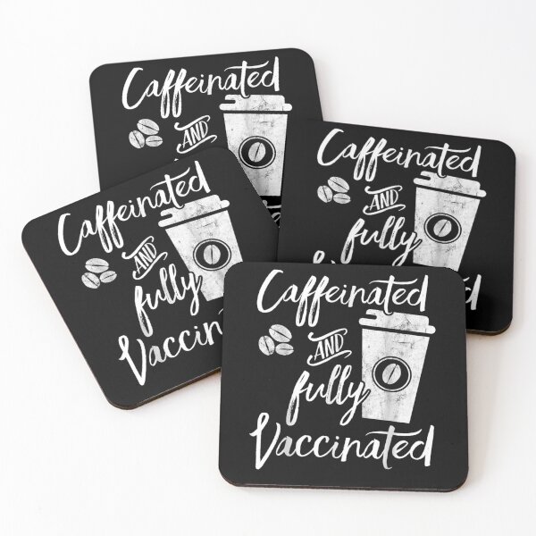Item preview, Funny Caffeinated And Fully Vaccinated Vaccine Immunization designed and sold by nancymachado.
