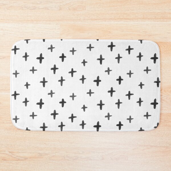 Item preview, Watercolor Cross Pattern | Black Ink designed and sold by RebeccaFlaherty.