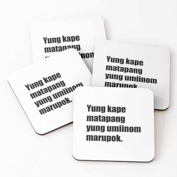 Item preview, Funny or Painful Filipino Hugot Line - Marupok (Frail) Text designed and sold by RaymundLeslie.