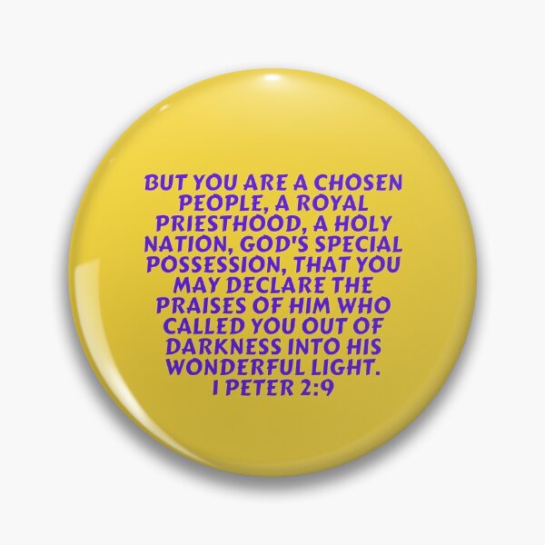 Item preview, Bible Verse 1 Peter 2:9 designed and sold by Prayingwarrior.
