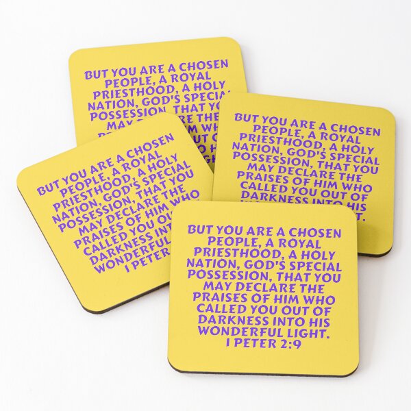 Item preview, Bible Verse 1 Peter 2:9 designed and sold by Prayingwarrior.