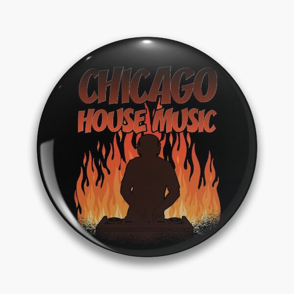 Item preview, Chicago House Music Deejay EDM DJ On Fire House Music Gear designed and sold by DynamicDesign.