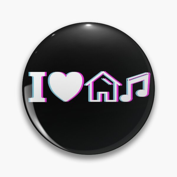 Item preview, I Love House Music Vaporwave Glitch EDM DJ House Music Gear designed and sold by DynamicDesign.