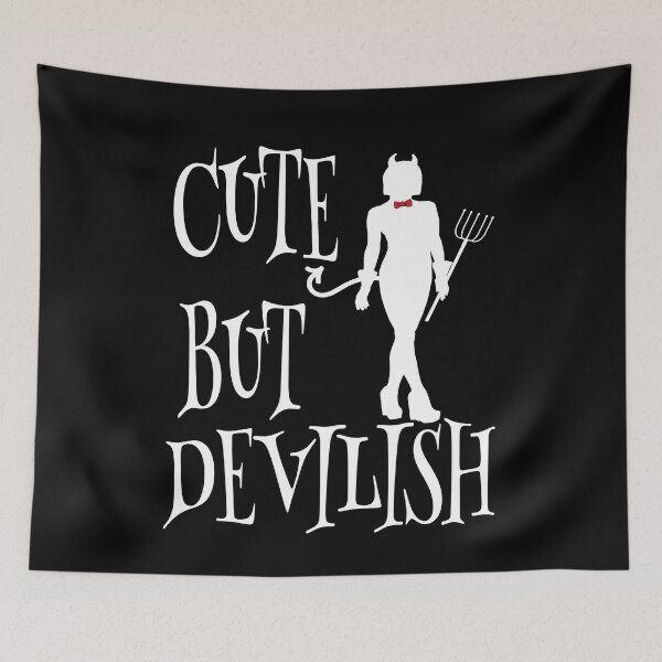 Item preview, Cute But Devilish designed and sold by MyFreakyWorld.