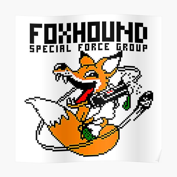 Foxhound Logo Posters Redbubble