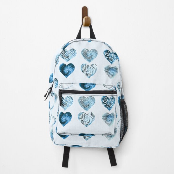 Item preview, Tie Dye Light Blue Hearts variety value pack designed and sold by everything4eva.