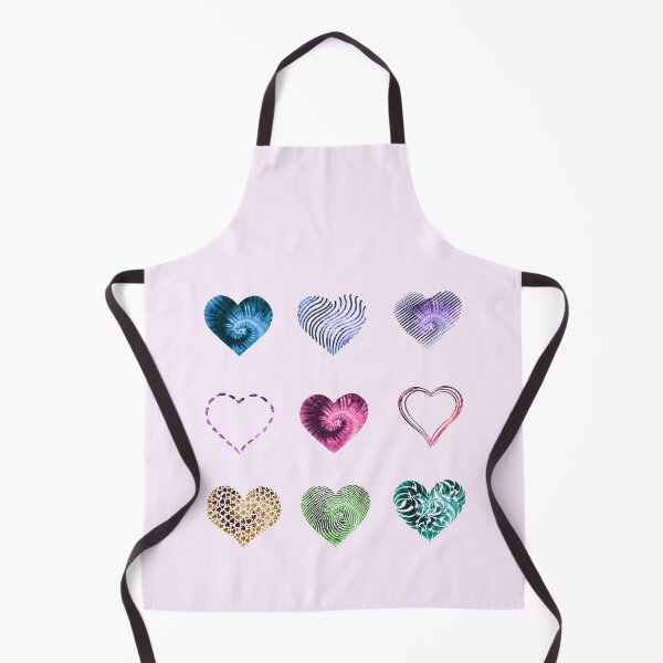 Item preview, Tie Dye Rainbow Hearts variety value pack designed and sold by everything4eva.