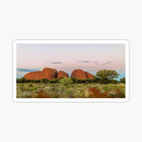 Item preview, Kata Tjuta (the Olgas) at Sunset designed and sold by Leanne Van Den Berg.