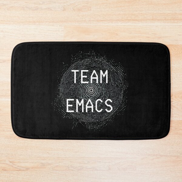 Item preview, Vi Vs Emacs Wars — Team Emacs designed and sold by Nathalie Aynié.