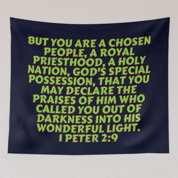 Item preview, Bible Verse 1 Peter 2:9 designed and sold by Prayingwarrior.