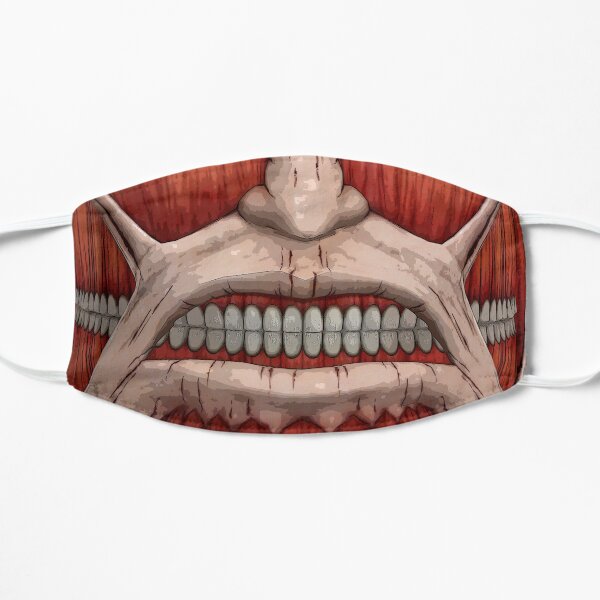 Titan colosal Mascarilla plana