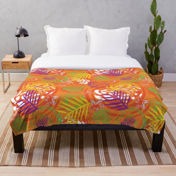 Item preview, Natural leaf pattern orange theme background designed and sold by yompang.