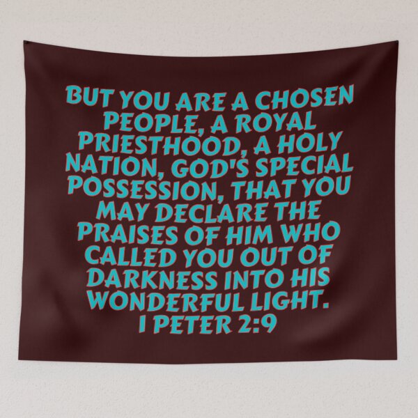 Item preview, Bible Verse 1 Peter 2:9 designed and sold by Prayingwarrior.