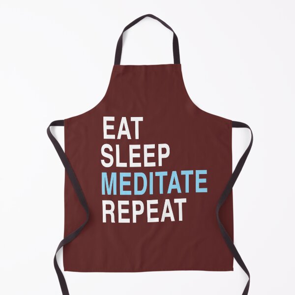 Artikelvorschau, Eat Sleep Meditate Repeat entworfen und verkauft von AnveeBubbles.