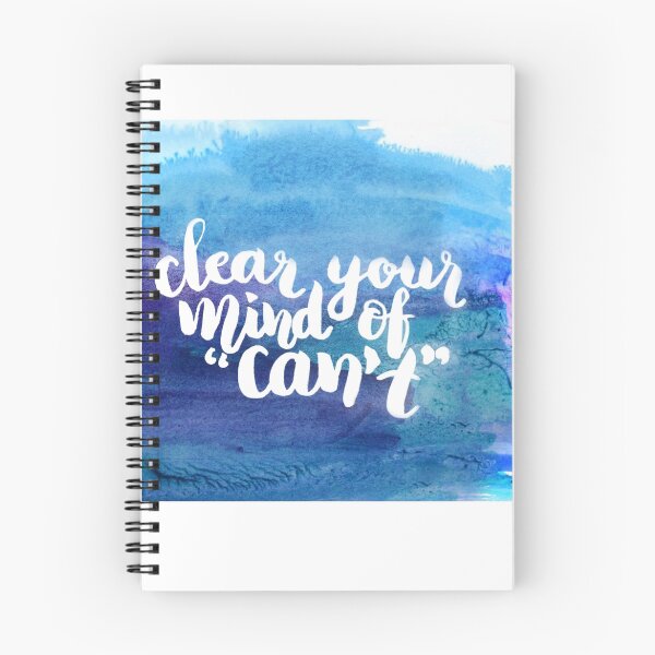 Item preview, Clear your mind of can't designed and sold by Doodles.
