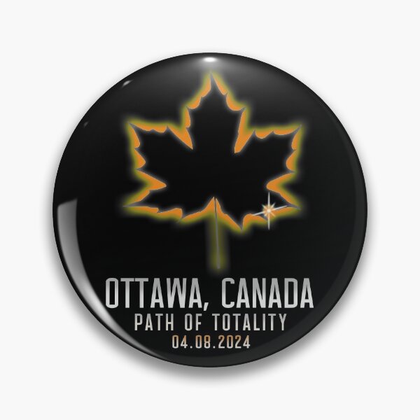 Artikelvorschau, Ottawa Canada Path Of Totality 4.8.24 Total Solar Eclipse Gear entworfen und verkauft von DynamicDesign.