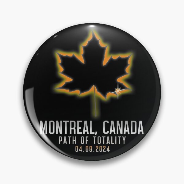 Item preview, Montreal Canada Path Of Totality 4.8.24 Total Solar Eclipse Gear designed and sold by DynamicDesign.