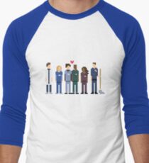 Everybody's Favorite Doctors. Men's Baseball ¾ T-Shirt