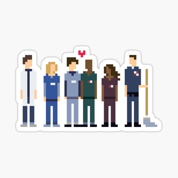 Everybody's Favorite Doctors. Sticker