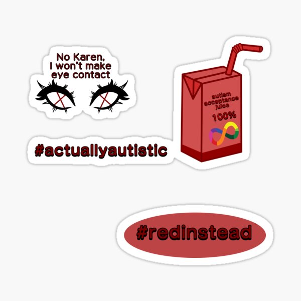 Actually Autistic Sticker