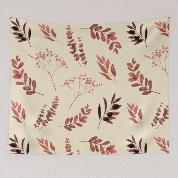 Item preview, Cute orange brown plant set for plant lovers designed and sold by MNCO.