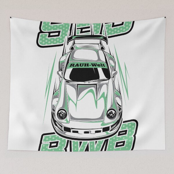 Item preview, RWB 993 Anime (green) designed and sold by pjrstudio.