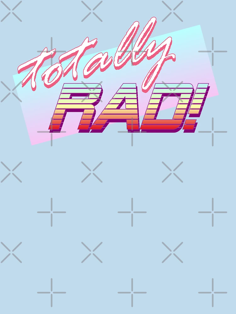 Thumbnail 7 of 7, Essential T-Shirt, Totally RAD! designed and sold by Riott Designs.