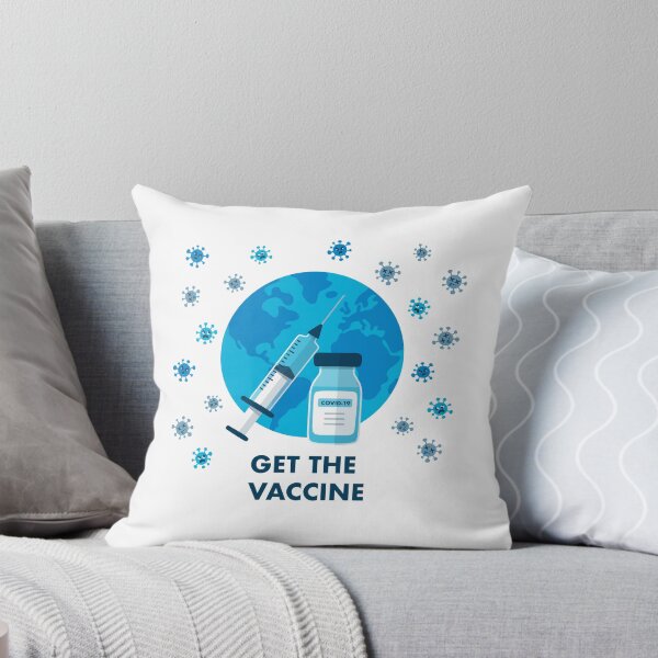 Item preview, Get the vaccine illustration covid-19 designed and sold by Benartstudio.