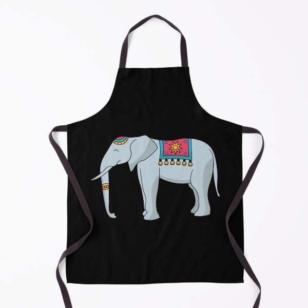 Item preview, Asian Elephant with Decorations Animals designed and sold by Blok45.