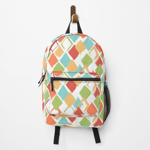 Item preview, Harlequin pattern in bright summer colors designed and sold by anna0711.