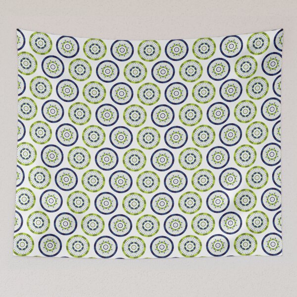 Item preview, Tribal Inspired Circle Pattern | Ornamental round pattern - Full Pattern designed and sold by beanibooi.