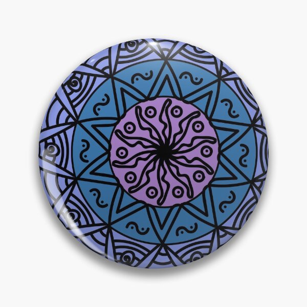 Item preview, mandala tribal designed and sold by rainbowandchill.