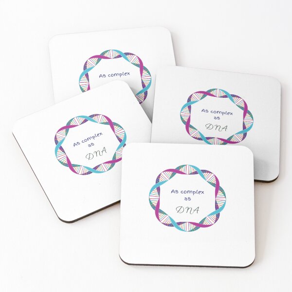 Item preview, As complex as DNA designed and sold by Meatredbubble.