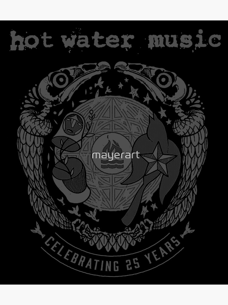 Hot Water Music Premium Matte Vertical Poster sold by ChaRoberts SKU