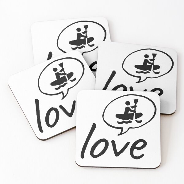 Item preview, Love: Kayaking designed and sold by TheGreenGoat.