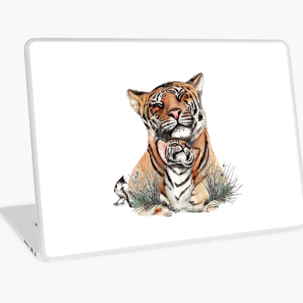 The Animal Project (Tiger) by JTMUSES Laptop Skin