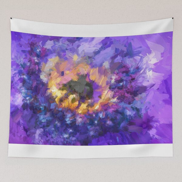 Item preview, Purple heart of a flower designed and sold by Photopat.
