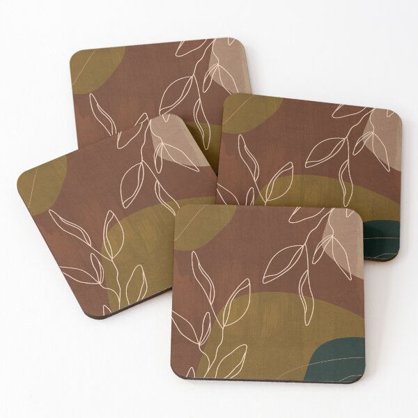 Item preview, Abstract organic Botanical designed and sold by mysticminimals.