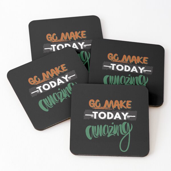 Item preview, Go Make Today Amazing - Motivational designed and sold by BaldingSnail.
