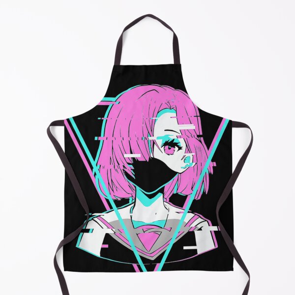 Item preview, Antisocial Vaporwave Anime Girl Japanese Aesthetic designed and sold by RobertFloyd.