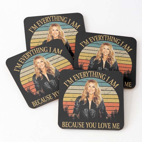 Item preview, Vintage I'm Everything I am because you love me designed and sold by GracesTaylor.