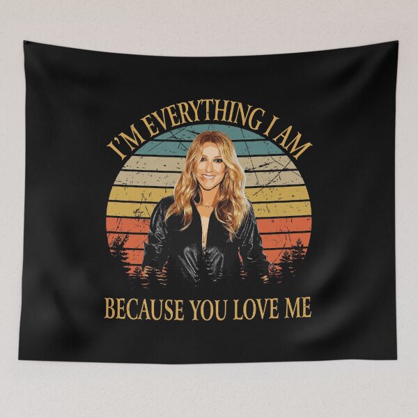 Item preview, Vintage I'm Everything I am because you love me designed and sold by GracesTaylor.