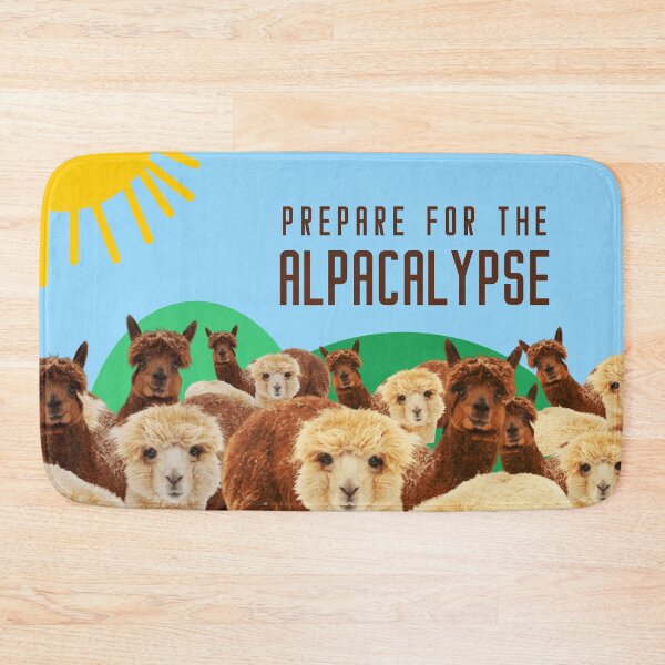 Item preview, Prepare for the alpacalypse - if you are an alpaca lover or just crazy about alpacas, this cute alpaca design is for you! designed and sold by meraviglioso.