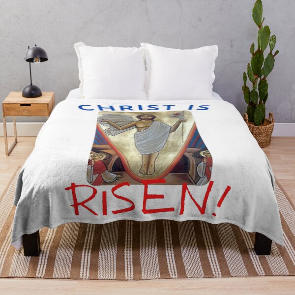 Aperçu de l'œuvre Le Christ est ressuscité! créée et vendue par DiverseMerch.