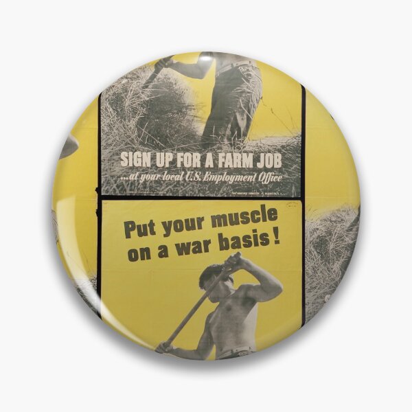 Item preview, SIGN UP FOR A FARM JOB - Authentic World War 2 Poster designed and sold by Arko  Ranger.